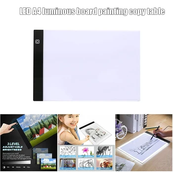 

LED Drawing Board Tracing Light Box Stencil Tattoo Copy Artist Craft Table @M23