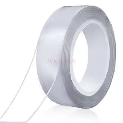 Adhésif Double face, colle magique transparente à haute viscosité, résistant à l'eau et aux hautes températures 