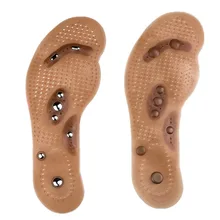 Мужская и женская мода Магнитная терапевтическая стелька прозрачный силиконовый Анти-усталость забота о здоровье массажные стельки обувь аксессуары