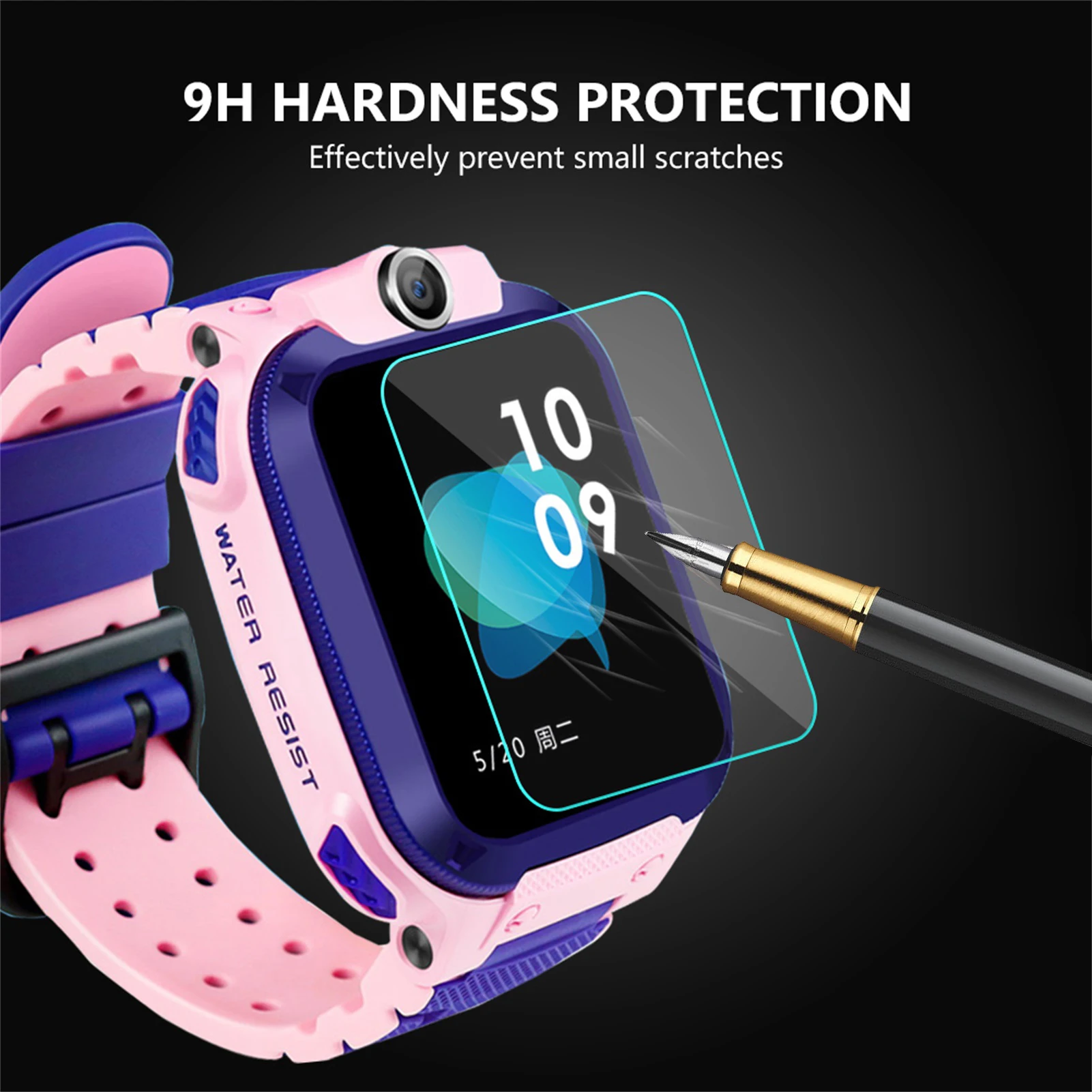 3D Curved Smartband Protective Soft Film Screen Protectors For Q12 Smart Watch Children Watch Anti-Scratch Explosion Proof Film