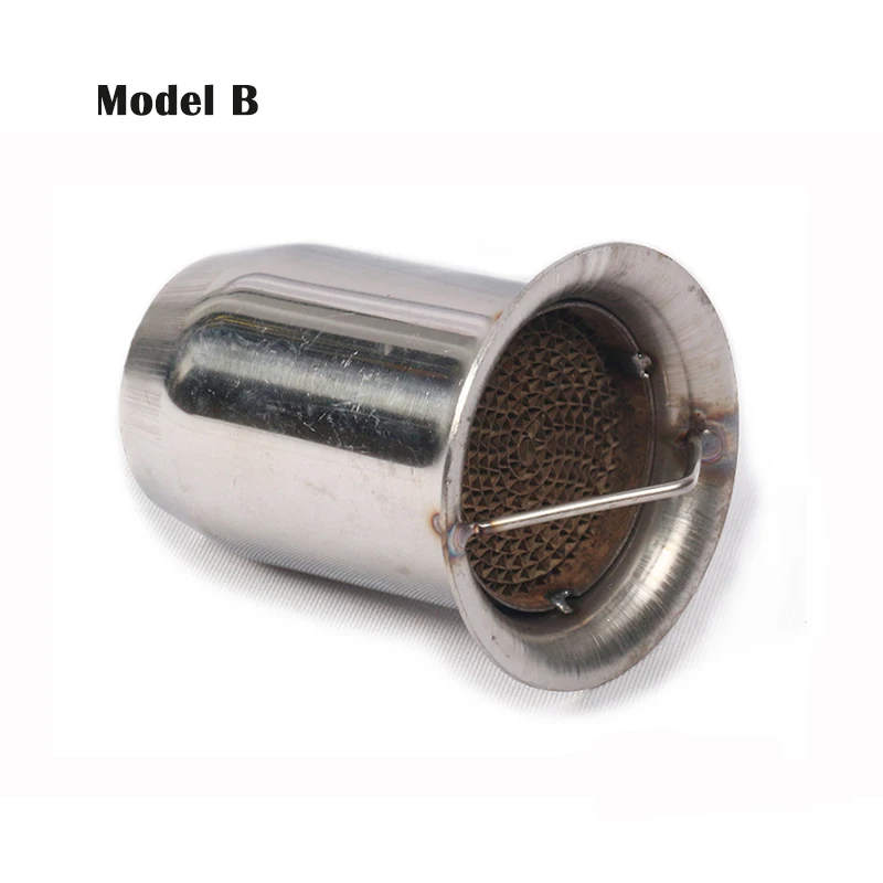 60mm DB Killer Silencer Motorcycle Exhaust Muffler Baffle Reduce Sound Noise Reduction Slip ON - Image 3