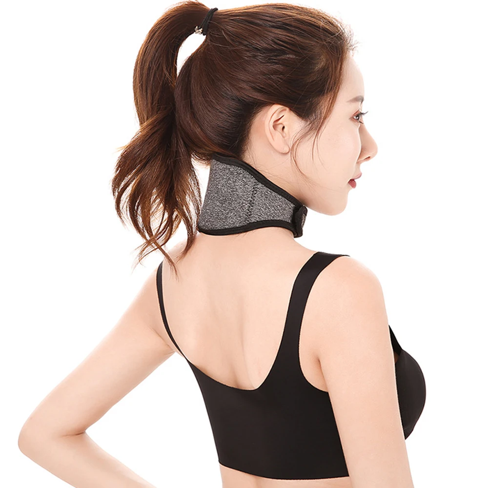 

Adjustable Tourmaline Neck Brace Self Heating Tourmaline Neck Support Medical Magnetic Treatment Neck Protector Relieve Pain