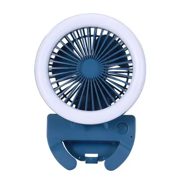 

Mini Portable Folding Fan Selfie Beauty Fill Light Fan Cooler Mobile Phone Clip with 3 Modes Speed Adjustable