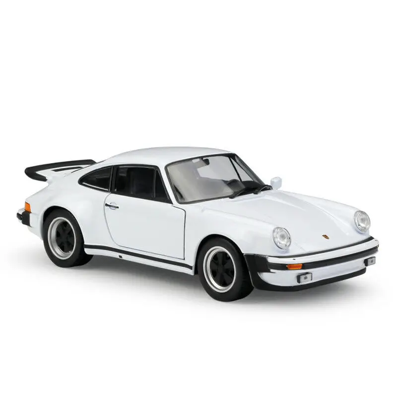 Welly 1:24 1974 Porsche 911 модель турбо литья под давлением гоночный автомобиль Новый в