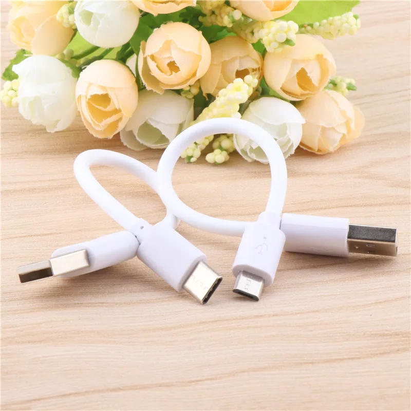 Кабель Micro USB 2 А кабель для быстрой зарядки и передачи данных Type c Android 15 см