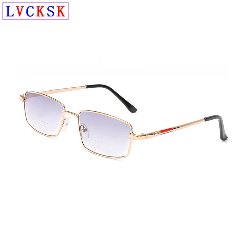 Bifocals Reading Sunglasses magnifier For Women Men Metal Presbyopia Spectacles Look Near Far Eyeglasses Radiation Protection N5 |