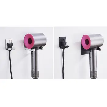

Metal Wall Mount Bracket Punch-free Storage Hook Hanger for Dyson Hair Dryer M17E