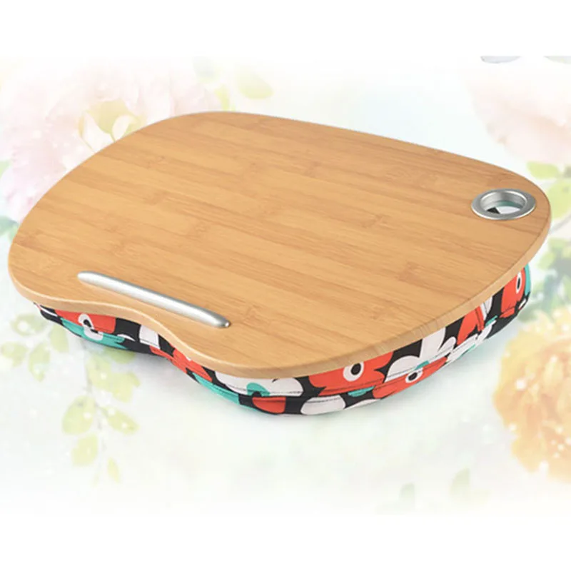 Laptop Table Multifunction Knee Lap Desk Lazy Tables Laptop Stand Holder for 14 Inch Computer Portable Office Home Nap Pillow
