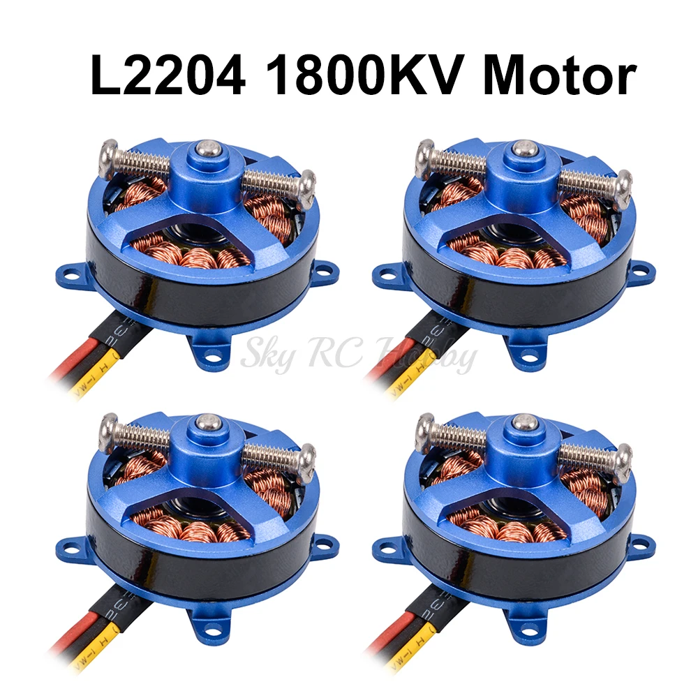 

High Quality L2204 2204 1800KV KV1800 Brushless Motor Support 2-3s For KT F3P RC Fixed-wing Aeroplane Airplane