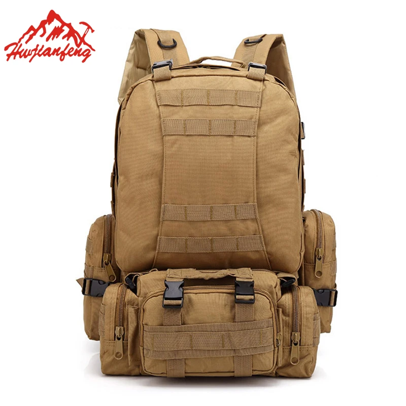 

Multifunction Camouflage Men Climbing Bag Large Capacity Men&Women Bag 600D Oxford Waterproof Backpack Male Sports Tactical Bag