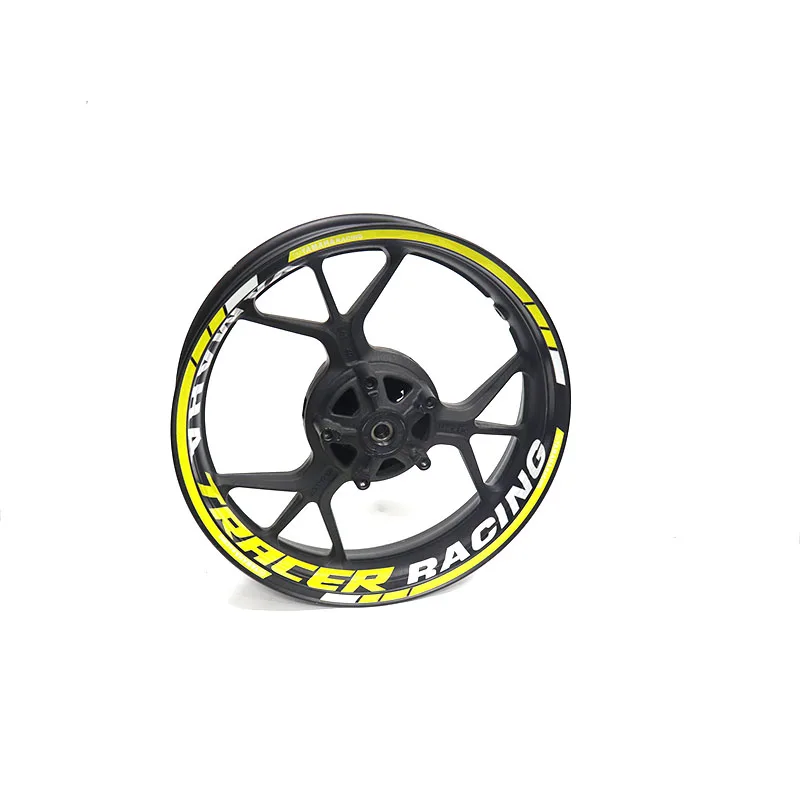 New high quality Motorcycle Wheel Sticker stripe Reflective Rim For Yamaha MT-09 MT09 MT07 MT10 TRACER | Автомобили и мотоциклы