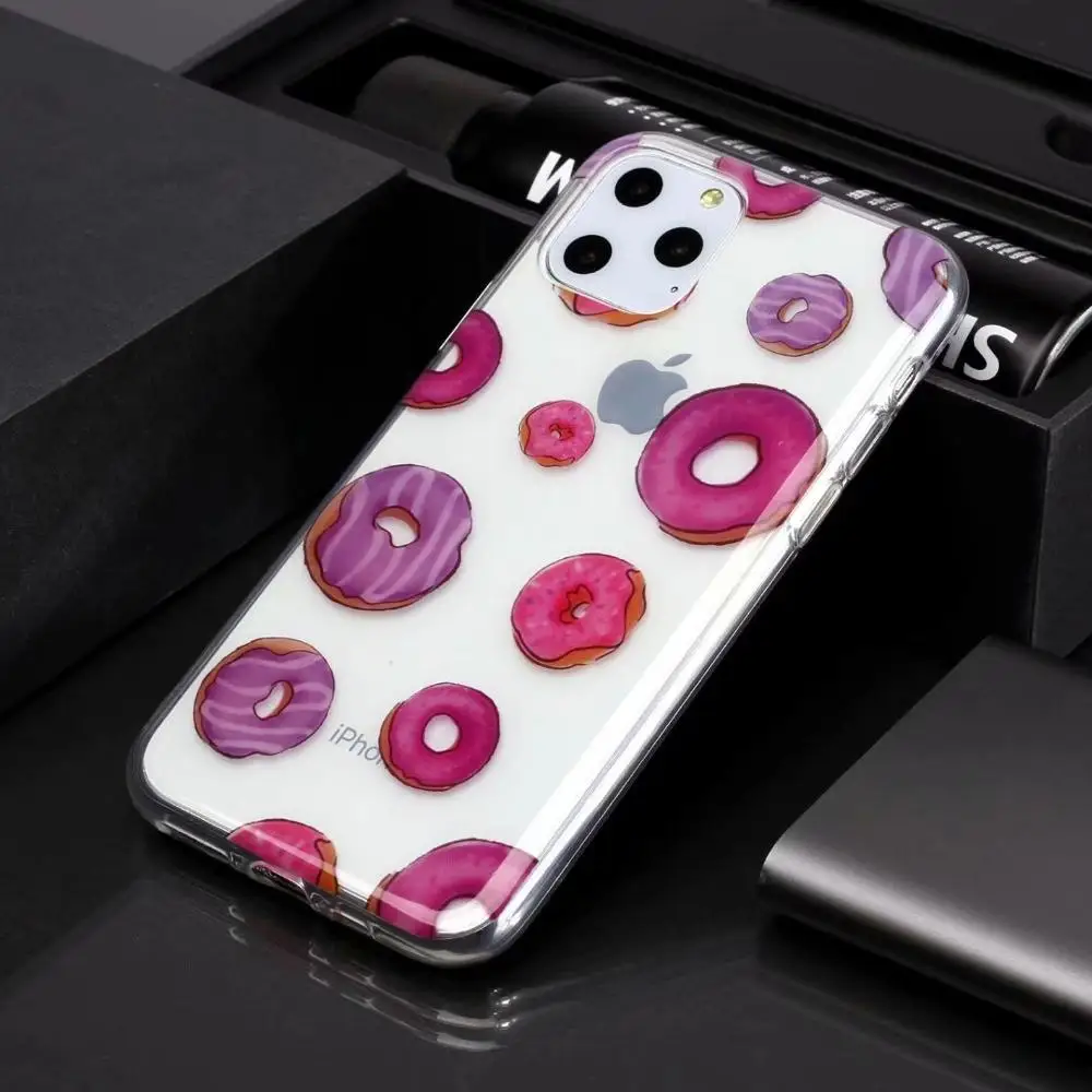 10 шт./партия для iphone 11 Pro Чехол из мягкого ТПУ IMD для iphone 11 для iphone 11 Pro Max