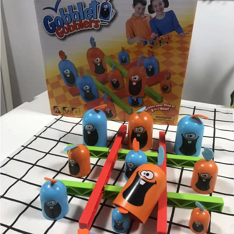 

Gobblet Gobblers Odd Chicken Linkgame Parent And Child Interactive Family Tabletop Game Children'S Educational Early Childhood