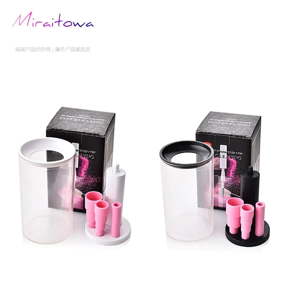 

Electric Makeup Brush Sterilizer Cleaning Tool Vibrating Scrubber USB Rechargeable Cosmetic Brush Disinfection Box Cleaning Tool