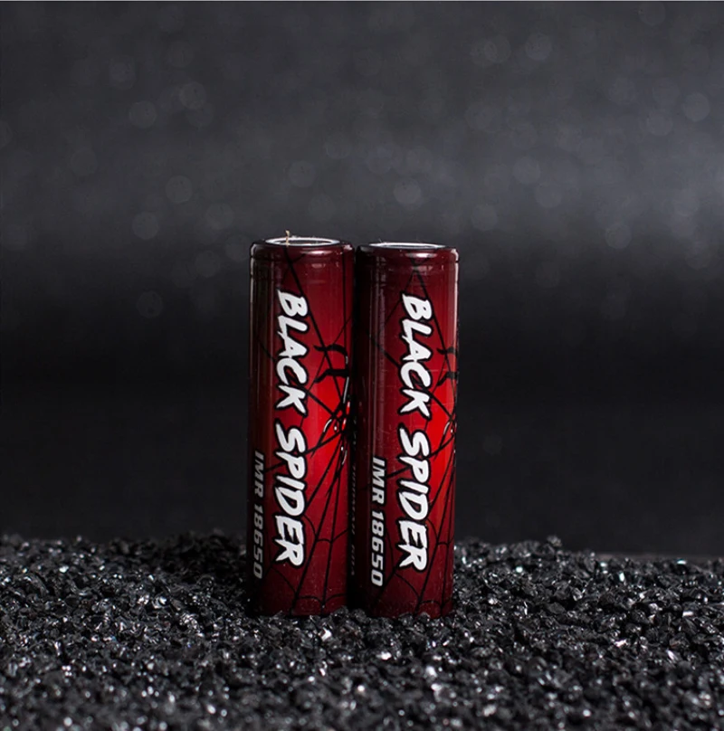2 шт. Черная корова красный паук 18650 батарея IMR 3,7 V 3100mah 60A перезаряжаемая li-lon Vape электронная сигарета батарея питания
