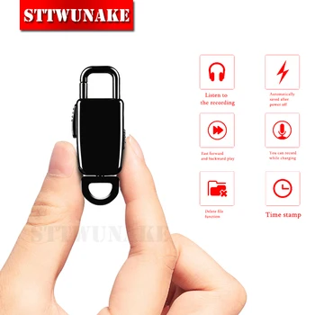 

STTWUNAKE voice recorder mini recording dictaphone digital micro audio record sound flash drive usb secret