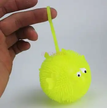 

Children's Kids Toys With Rope Abalone Glowing Hair Balls 2020