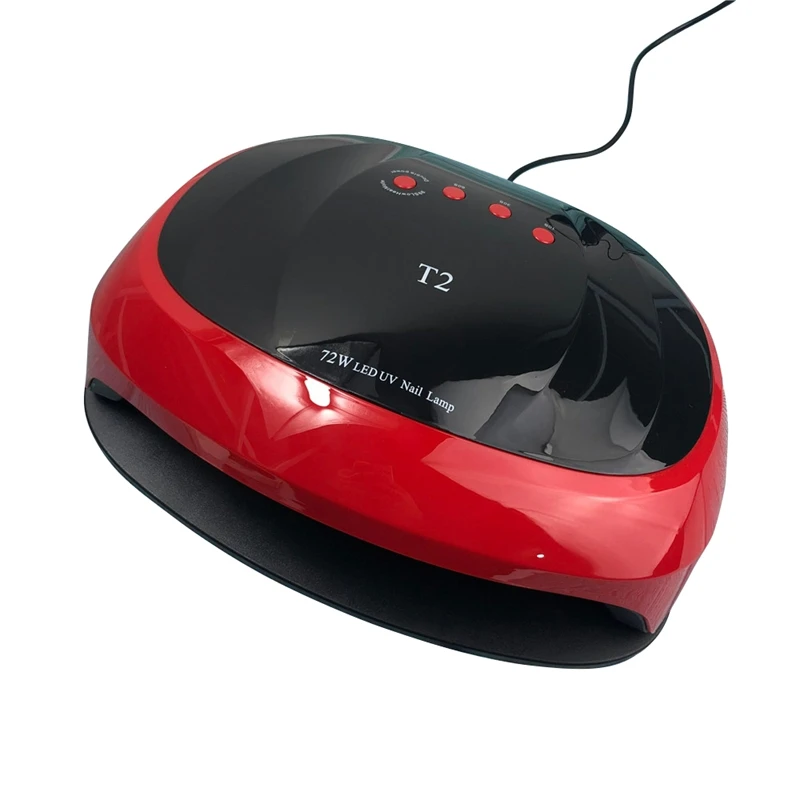 

New Hot 72W 36Led Uv Nail Phototherapy Lamp For Nail Gel Fast Drying Intelligent Induction Phototherapy Machine Nail Salon Eu