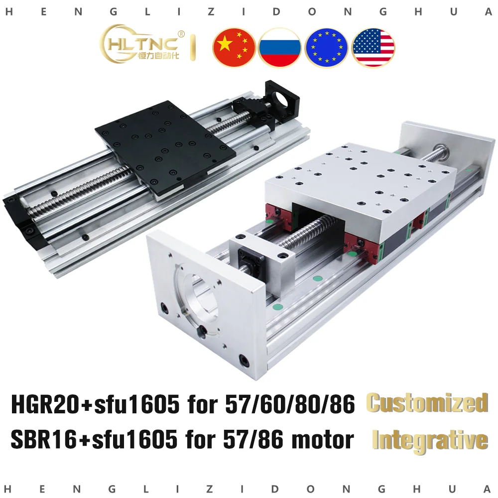 Details about   200/400mm XYZ Axis CNC Sliding Table Cross Slide Electric Linear Stage Rail 
