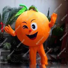 Оранжевый костюм талисмана-фрукта, костюмы для костюмированной вечеринки, вечерние костюмы для костюмированной игры, Маскарадные костюмы, акция, карнавал, Хэллоуин, Рождество, пасхальный парад для взрослых