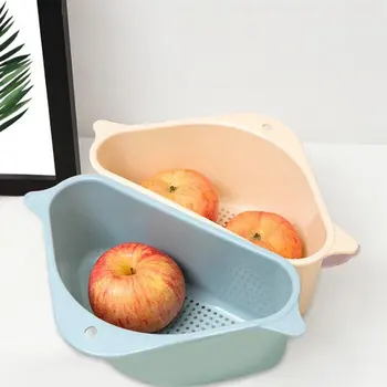 

Kitchen Triangular Sink Strainer Drain Vegetable Shelving Suction Cup Sink Filter Shelf Sponge Rack Storage Tool Drainer Basket