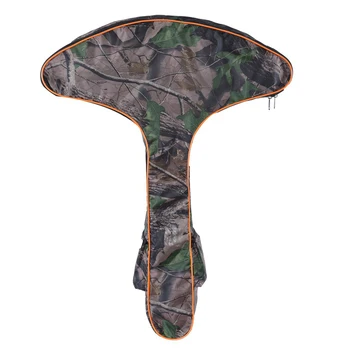 

Protective Professional Lightweight Cross Bow Zipper Storage Bag Canvas T Shaped Outdoor Archery Training Adjustable Strap Thick