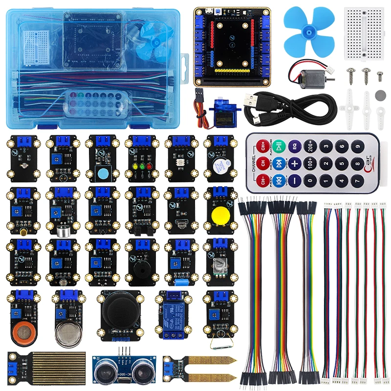 Micro:b Basic Starter K K scheda di espansione K elettronico fai-da-te per BBC Micro:b V2 V1 con scatola al dettaglio  7