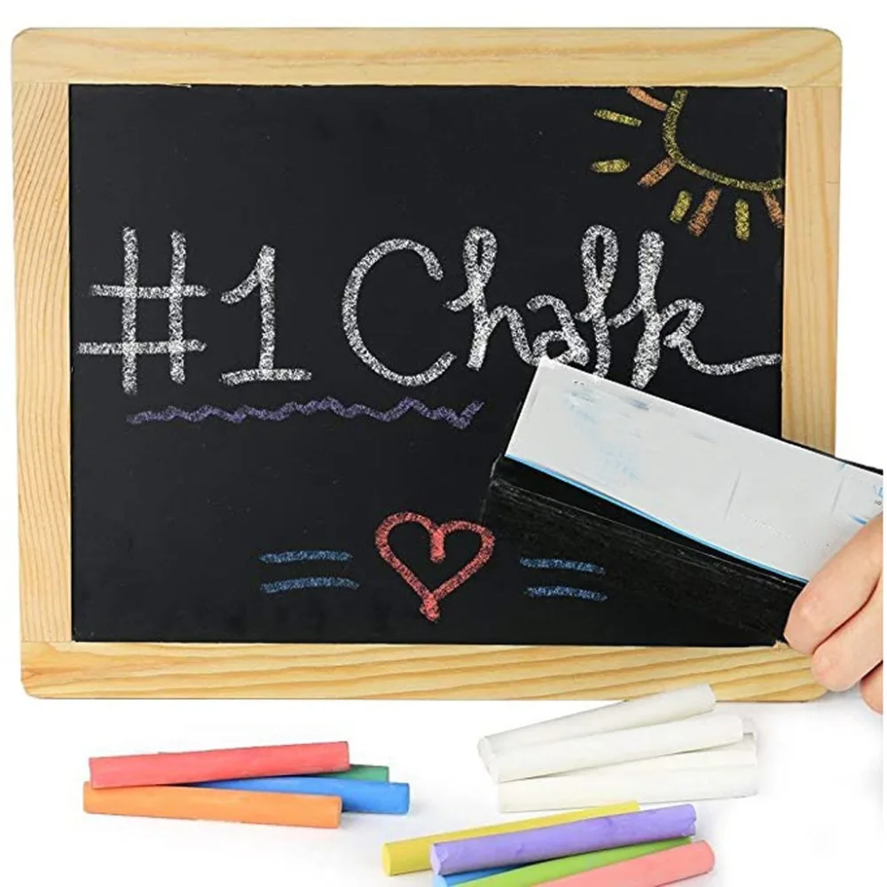 5 boxes  60pc children drawing board chalk dust-free colored chalk sticks various colors art floor chalk free shipping 40A9 (6)