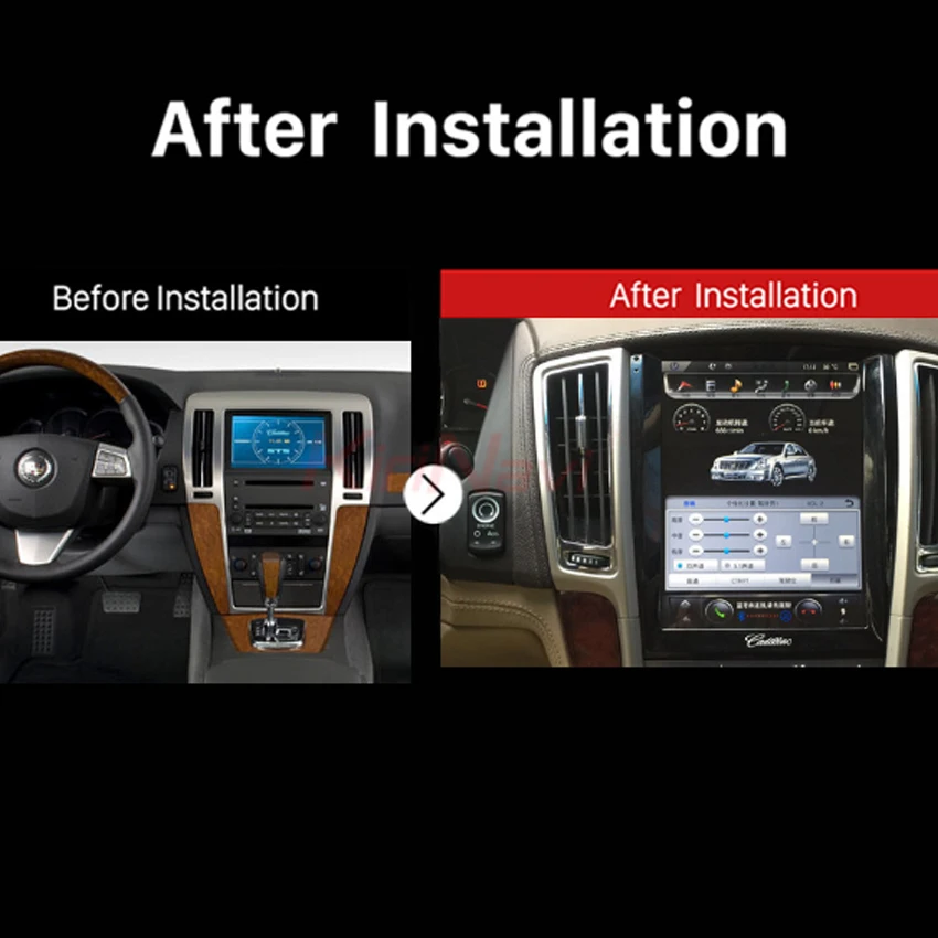 Для Cadillac Seville SLS автомобильный Радио Android мультимедийный плеер Автомобильный сенсорный экран gps навигация поддержка Carplay Bluetooth