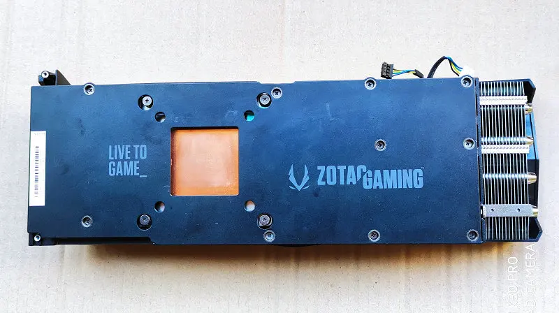 para Zotac Gaming Placa de Vídeo Geforce Amped Gráfica Refrigerador Rtx2080ti 11gb - Imagem 3
