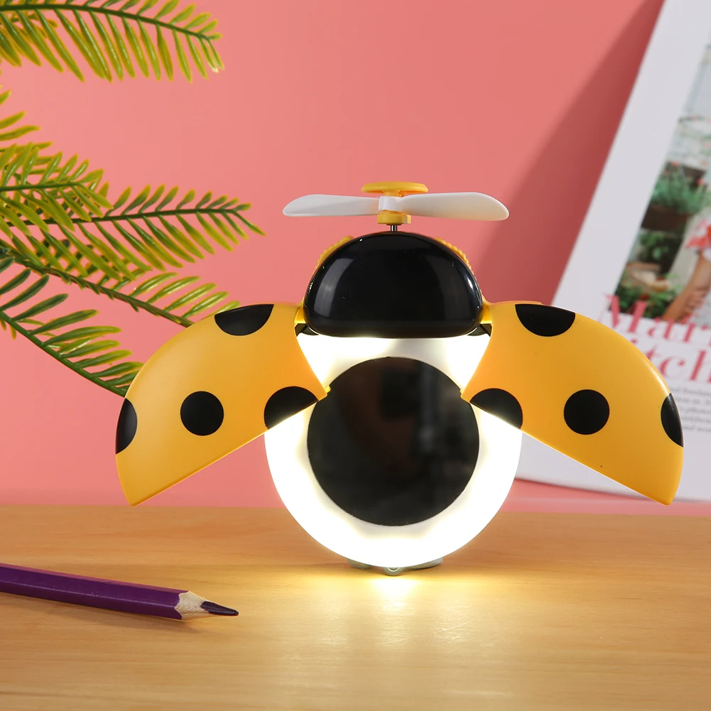 Зеркало для макияжа со светодиодной подсветкой 5 Вт USB зарядка|Вентиляторы| |