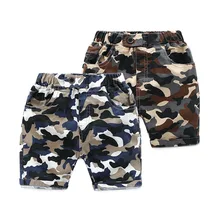 Baby Boys Denim Jeans Trousers Elastic Waist Jean Shorts Summer Children Boy Handsome Casual Short Pants