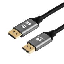 DisplayPort 1.4 Cable 8K 4K HDR 60Hz 144Hz 32.4Gbps DisplayPort Adapter For Video PC Laptop TV DP 1.4 1.2 Display Port 1.2 Cable
