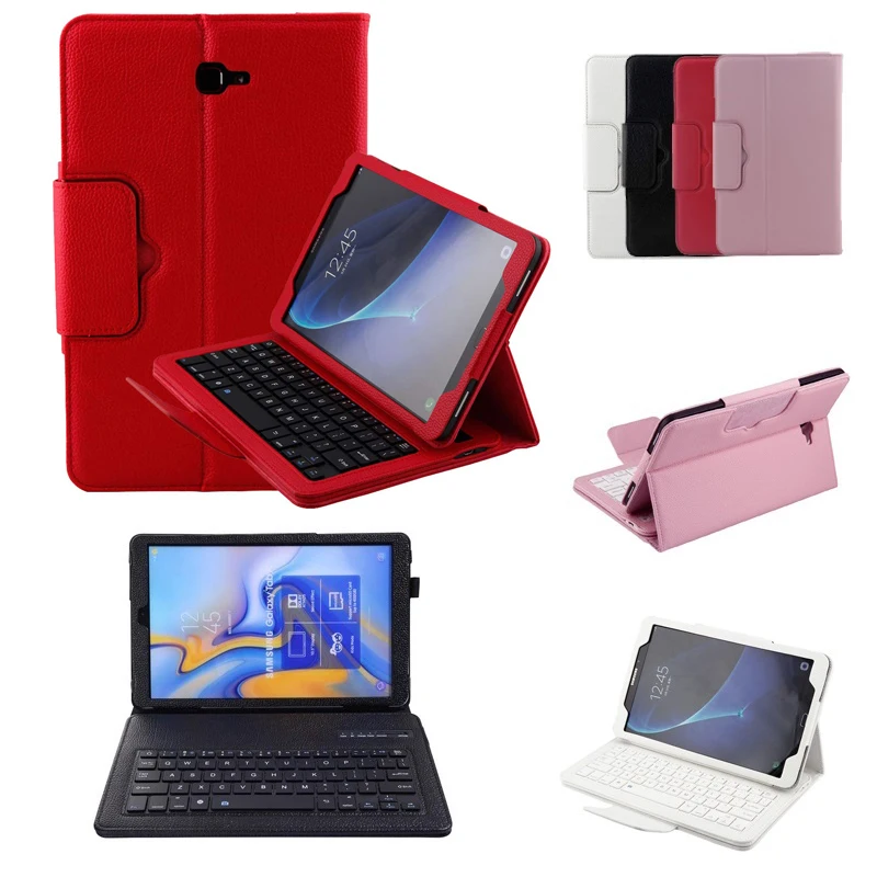 Съемный Bluetooth для samsung Tab A T580 T585 Клавиатура чехол Подставка для samsung Tab A 10,1 T580 T585 Беспроводная крышка клавиатуры