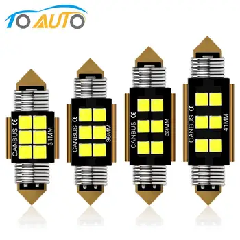 

36mm LED Festoon 31mm 39mm 42mm C5W LED Bulbs with 3030 Chips Canbus Error Free Auto Lamp 12V Car Interior Map Dome Lights