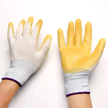 

6 Pairs PVC Gloves Semitrailer Gloves PVC Work Gloves Labour Protection Appliance Hand Protection Gloves