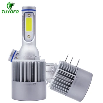

Tuyofo H11 Car led bulb Lamp Super Bright COB LED Headlight Auto LED Headlamp Replacement Canbus Error Free For Cars Automobile