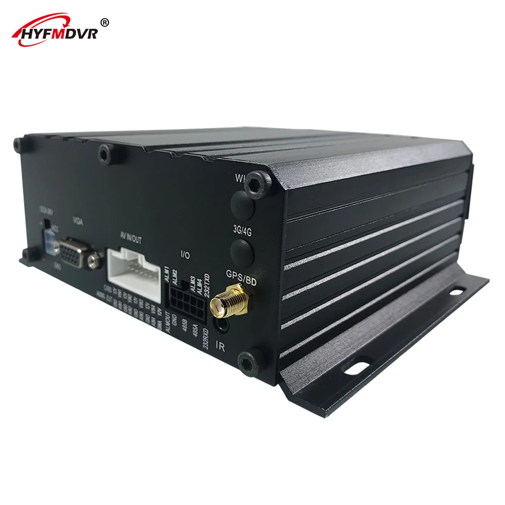 HYFMDVR Автомобильный видеорегистратор видео-запись Dvr-Support-4-Cameras автомобиль-автобус/Грузовик Мобильный с AHD SD 4CH gps MDVR