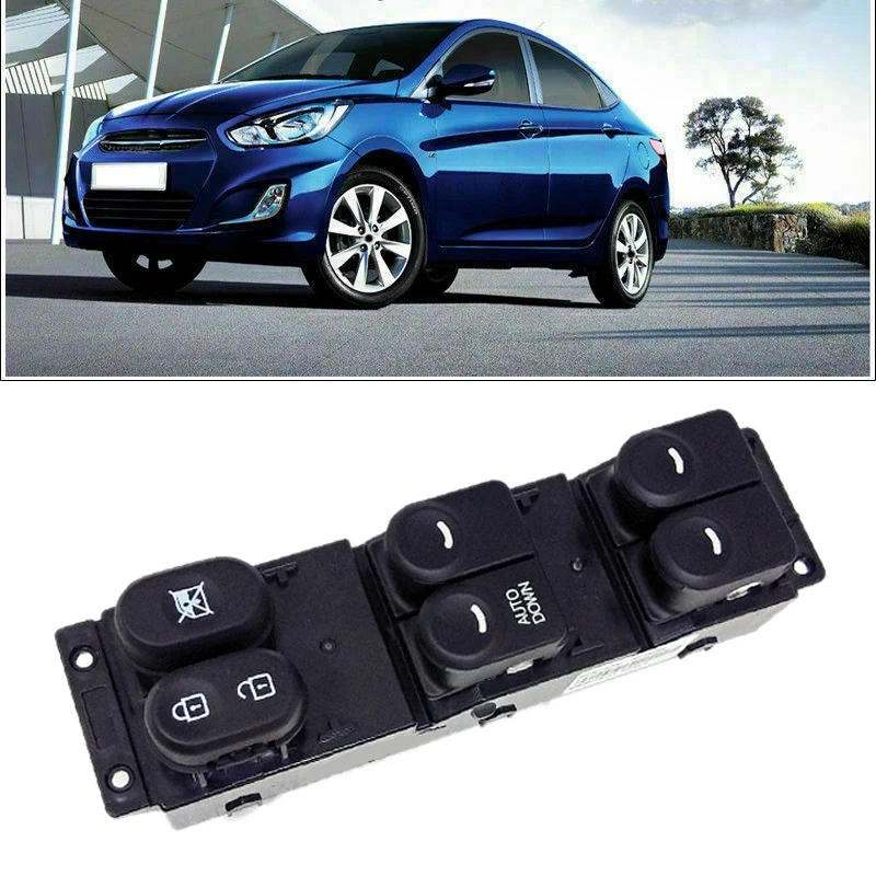 Car Power Window Main Switch Button for Hyundai Accent Solaris 2011-2017 93570-1R111 | Автомобили и мотоциклы