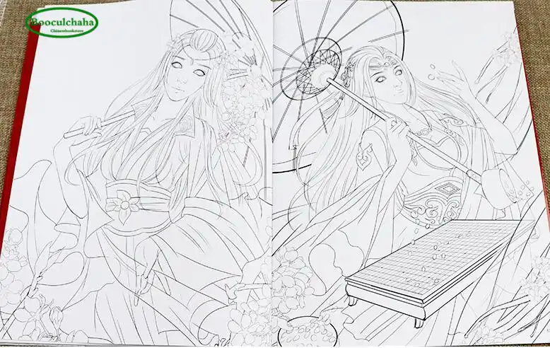 2 Pcs Estetika Ilustrasi Menggambar Buku Mewarnai Buku Garis Pensil Sketsa Lukisan Buku Gambar Kecantikan Malam 2 Pcs Estetika Ilustrasi Menggambar Buku Mewarnai Buku Garis Pensil Sketsa Lukisan Buku Gambar Kecantikan Malam