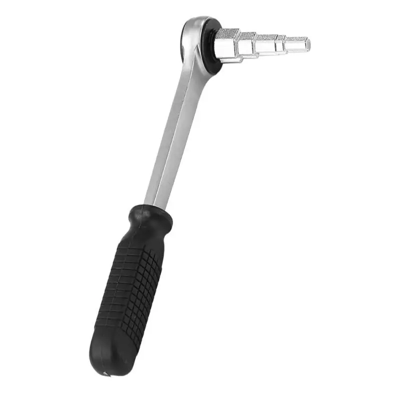 

Radiator Spanner Repair Hand Tool Ratchet Carbon Steel Radiator Stepped Wrench Applicable to Most Radiator Valves Joints