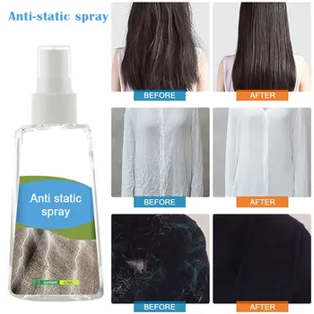 

30/60ml Multifunctional Portable Antistatic Spray For Clothes Furniture Car And Closet Hogard