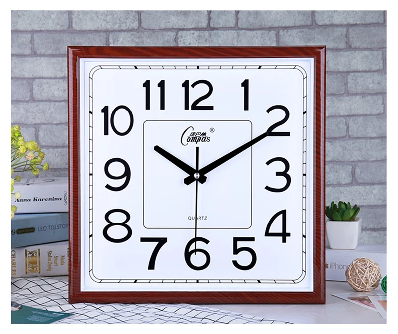 Большие 3d креативные квадратные настенные часы современный дизайн дети тихий кухня северные часы Reloj настенные часы домашний декор WBY046