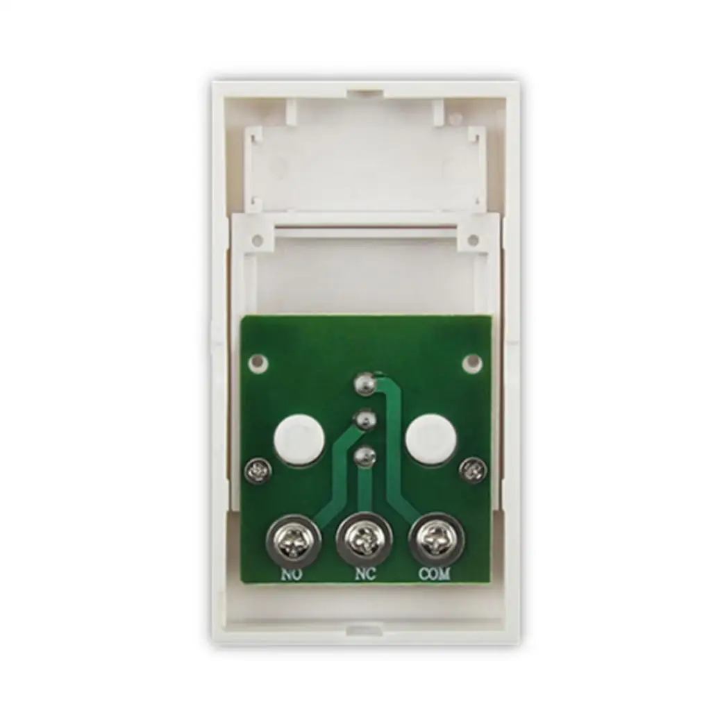 Electronic Switch Door Entry Access Control Door Lock Plastic Momentary Exit Push Button Panel Switch
