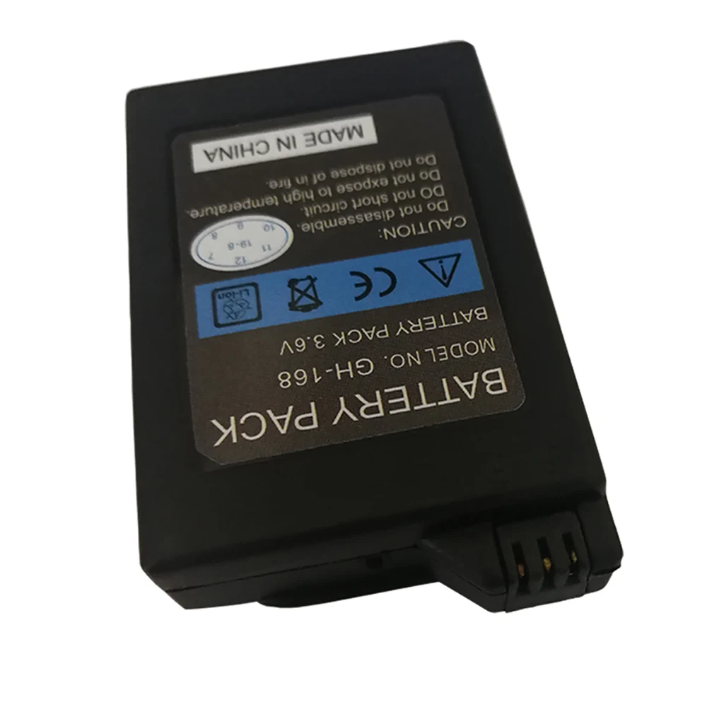 Psp 1000 Аккумулятор для sony psp-110 psp 1000 Консоль геймпад реальная емкость 1800mAh 3,6 V перезаряжаемые батареи