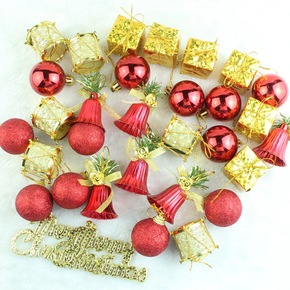 Decoration Christmas tree ornaments Festival Hanging Gift Ball Household