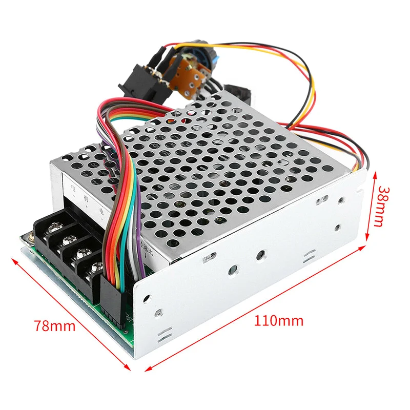 

New Motor Speed Controller DC 10V-55V CW CCW Reversible Switches with Digit Display XOA88