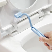 

Wonderlife Random color 1pc V Shape Curved Long Handle Toilet Brush Easy Clean Corner Deeply Cleaning Brush Home Hotel Bathroom
