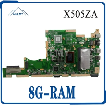 شراءX505ZA اللوحة الأم 8G-RAM ل Asus X505ZA A505ZA اللوحة الأم للكمبيوتر المحمول X505ZA اللوحة الرئيسية