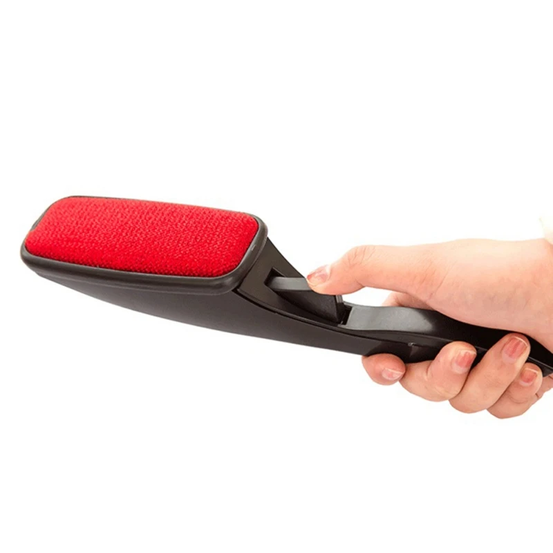 Многофункциональная ворсовая щетка с ручкой, инструмент для уборки домашней одежды для путешествий, 1 шт